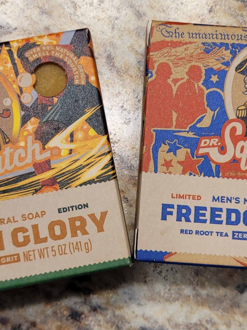 Dr. Squatch Men's Freedom Fresh & Golden Glory Set Limited Edition FIFA 2026